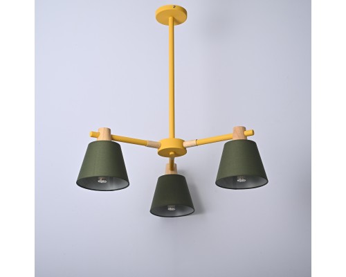 Люстра на штанге NATURA A GREEN 3