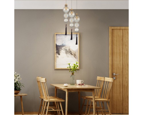 Подвесной светильник Heathfield Lighting - Medina Pendant Brown ImperiumLoft