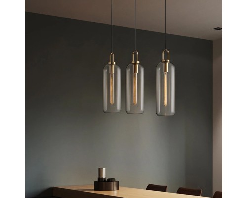 Подвесной светильник GAUSS 40 прозрачный ImperiumLoft