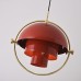 Подвесной светильник Louis Weisdorff Gubi Multi-lite Pendant Red ImperiumLoft