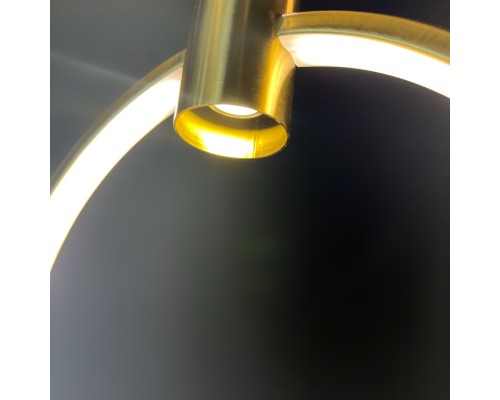 Подвесной светильник BABETTA RING 2 brass 4000К