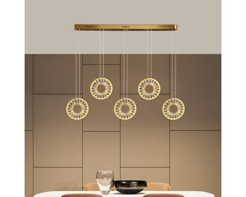 Подвесной светильник GODIVA brass 4000К