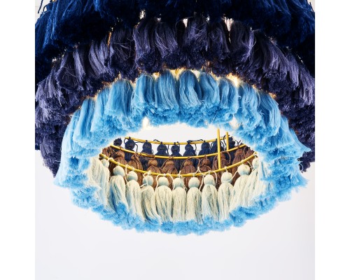 Подвесная люстра TASSEL Синий