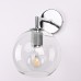 Бра RH Utilitaire Globe Shade Single Sconce Silver