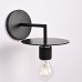 Бра RH Utilitaire Knurled Disk Shade Sconce Black