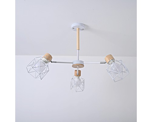 Потолочная люстра CORF B3 White 3 lamps ImperiumLoft