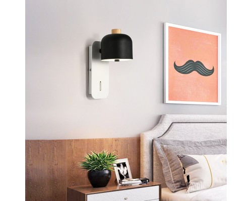 Настенный светильник STILLE Бело-Черный