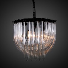 Подвесная люстра Frozen Glass Chandelier 33 ImperiumLoft