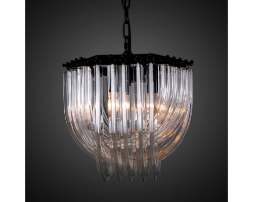 Подвесная люстра Frozen Glass Chandelier 33 ImperiumLoft