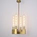 Люстра на штанге CANELLE Pendant lamp 4 Modern Brass