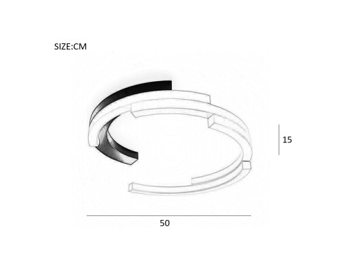 Потолочный светильник VIMA D50 Basic white ImperiumLoft