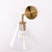 Бра RH Utilitaire Funnel Shade Single Sconce Brass