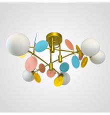 Потолочная люстра Light of MATISSE B D80 Gold Multicolor ImperiumLoft