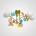 Потолочная люстра Light of MATISSE B D80 Gold Multicolor ImperiumLoft