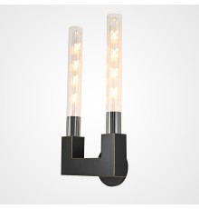 Бра CANELLE wall lamp DOUBLE Sconces Black ImperiumLoft