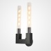Бра CANELLE wall lamp DOUBLE Sconces Black ImperiumLoft