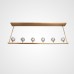 Люстра RH Boule De Cristal Linear Chandelier 6 Bronze