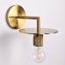 Бра RH Utilitaire Knurled Disk Shade Sconce Brass