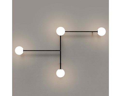 Настенный светильник LINES 4 Black ImperiumLoft