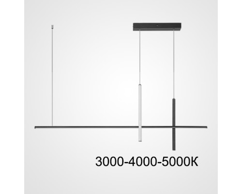 Подвесной светильник SQUIRREL L120 Black Трехцветный свет ImperiumLoft