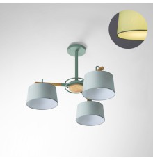 Потолочная люстра EVEN 3 Olive ImperiumLoft