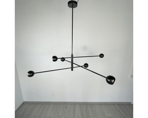 Люстра на штанге SALME L6 A Black ImperiumLoft