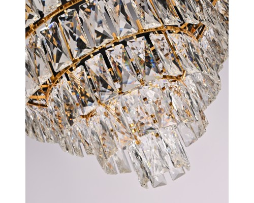 Подвесная люстра Empire Black Chandelier Crystal D 70 ImperiumLoft