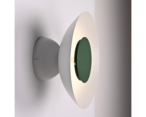 Бра TWIRL SUNSET D25 White/Green ImperiumLoft