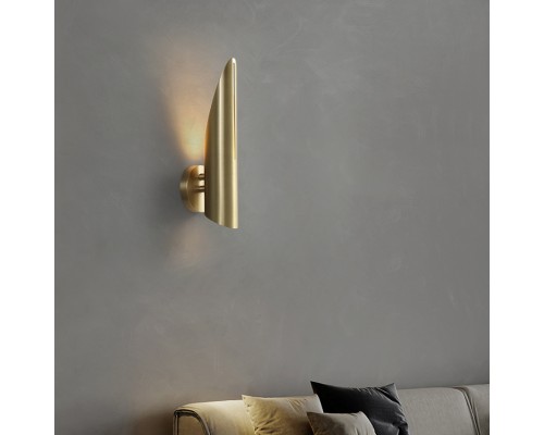 Настенный светильник Leowas GERD S Brass