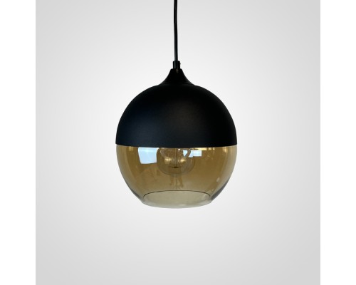 Подвесной светильник NORD C D20 Black/Amber ImperiumLoft