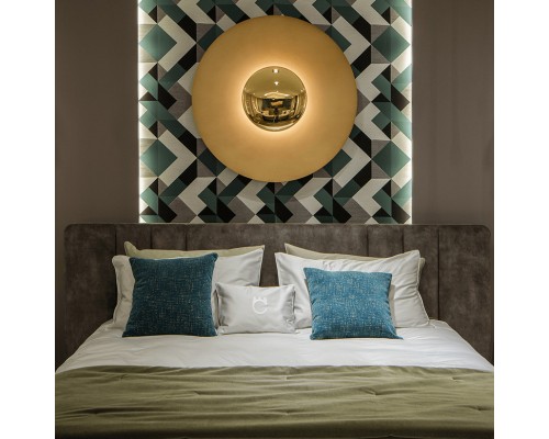 Настенный светильник ALESTA D30 Green ImperiumLoft