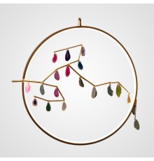 Подвесной светильник AGATE 10 multicolour D60 ImperiumLoft