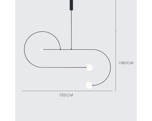 Подвесной светильник LINES D ImperiumLoft