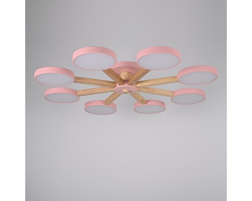 Потолочная люстра TURNA 8 Pink