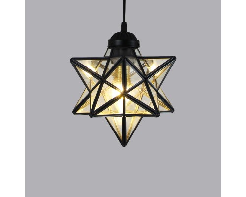 Люстра Black Star Clear Glass 20 см ImperiumLoft