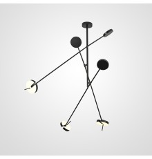 Люстра светодиодная на штанге TALK B L3 ImperiumLoft