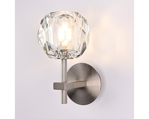 Бра Boule de Cristal Single Sconce Никель ImperiumLoft