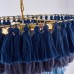Подвесная люстра TASSEL Синий