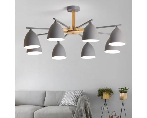 Потолочная люстра NOA 3 Gray