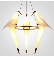 Подвесная люстра Origami Bird Chandelier 3 ImperiumLoft