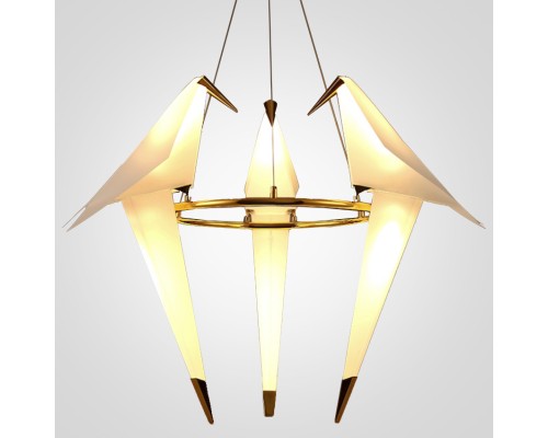 Подвесная люстра Origami Bird Chandelier 3