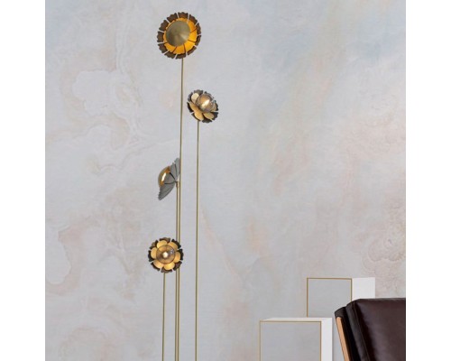 Торшер CAMELLIA FL Чёрный ImperiumLoft