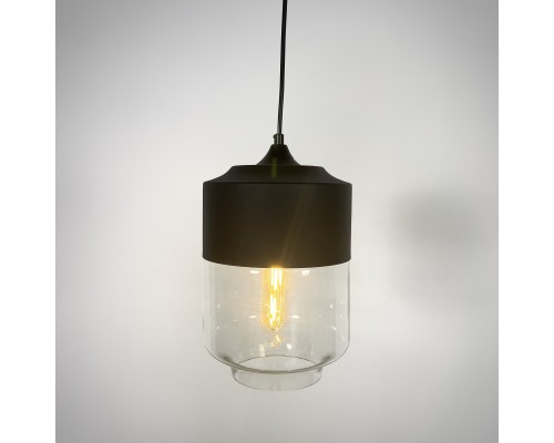 Подвесной светильник NORD A D18 Black/Transparent ImperiumLoft