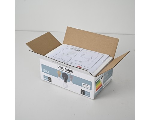 Бра RH Utilitaire Single Sconce Black