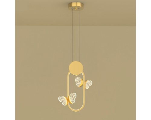 Подвесной светильник BABETTA GEOMETRY B Brass 3000К ImperiumLoft