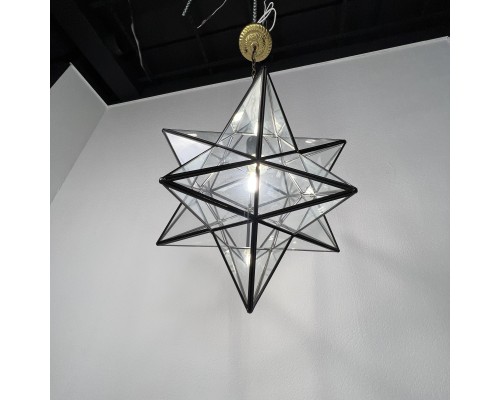 Люстра Black Star Clear Glass 40 см ImperiumLoft