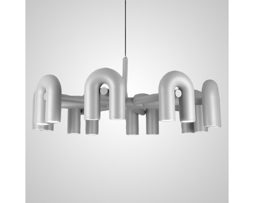 Подвесная люстра FANNY 16 Grey ImperiumLoft