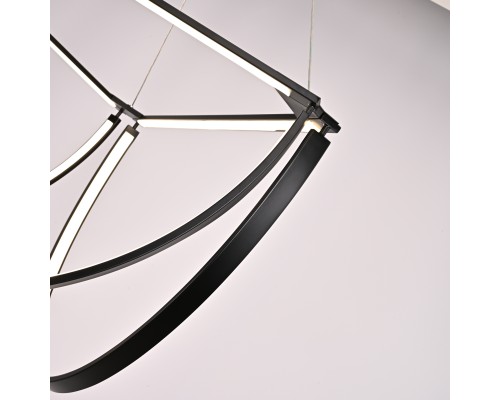 Подвесной светильник SOLANA LIGHT 3 Black ImperiumLoft