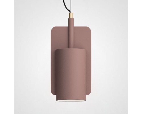 Подвесной бетонный светильник SKOVL B терракот