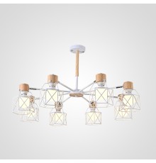 Потолочная люстра CORF B3 White 8 lamps ImperiumLoft